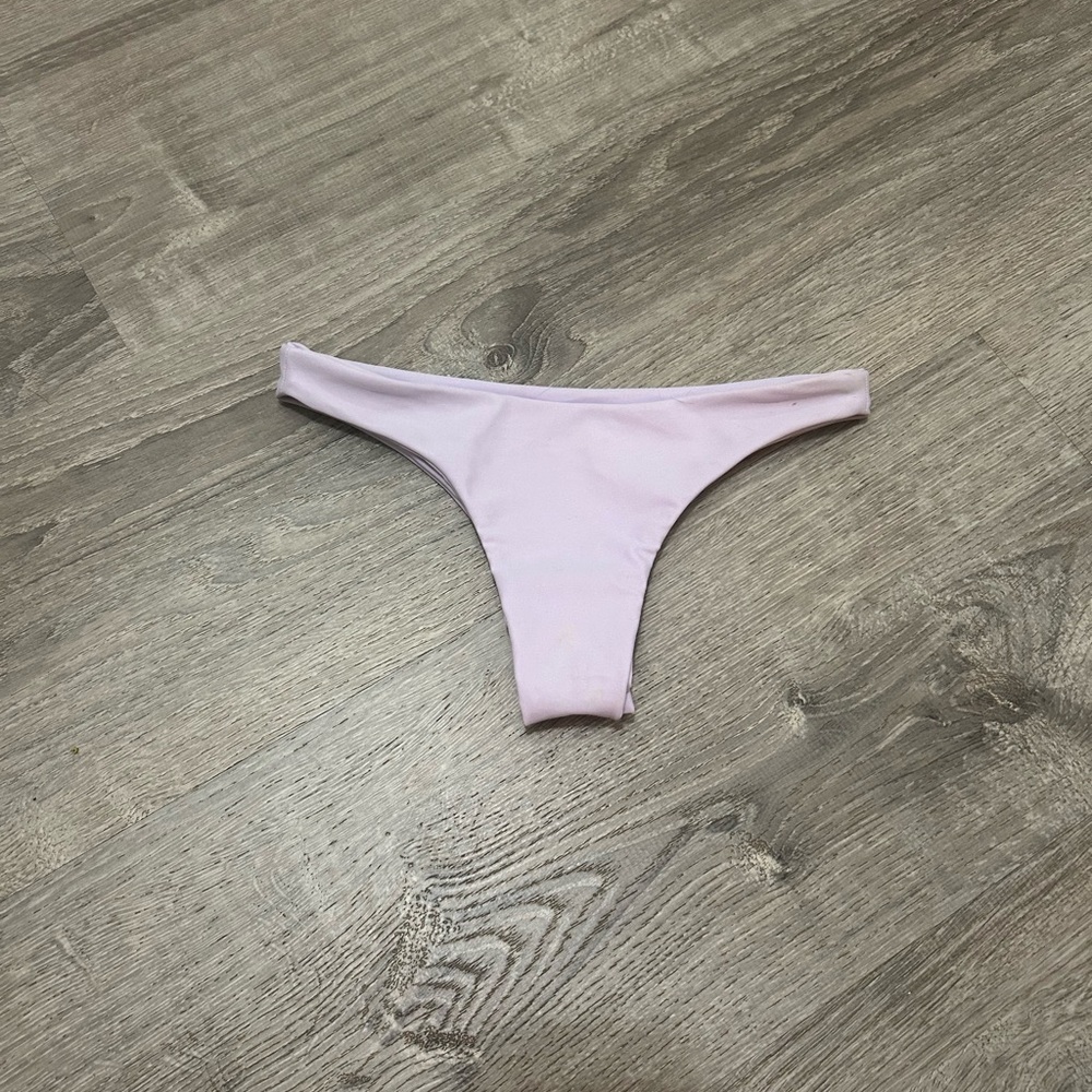 Mikoh Light lavender miyako Purple Bikini Bottom cheeky XS Tag small excepts